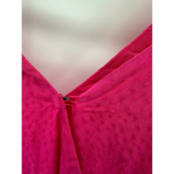 Cupcakes & Cashmere Dress Women SMALL NWT Pink Azalea Tasha Sleeveless V-Neck - Picture 6 of 11